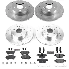 Front and Rear Z23 EVOLUTION BRAKE KIT for Mercedes-Benz C300 image 2
