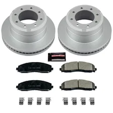 Rear Z17 COATED BRAKE KIT for Ford image 2
