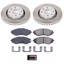 Front SEMI-COATED ROTOR KIT image 1
