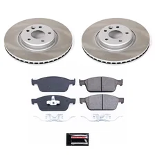 Front SEMI-COATED ROTOR KIT for Ford Focus image 1