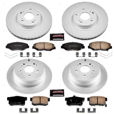Front and Rear Z17 COATED BRAKE KIT for Honda CR-V image 2
