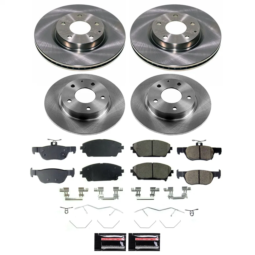 Front and Rear AUTOSPECIALTY BRAKE KIT for Mazda 3
