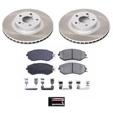 Front SEMI-COATED ROTOR KIT for Subaru BRZ image 1