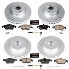 Front and Rear Z23 COATED BRAKE KIT for Mercedes-Benz image 2
