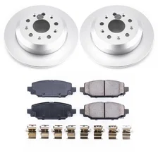 Rear Z17 COATED BRAKE KIT for Jeep Wrangler image 2