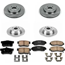 Front and Rear AUTOSPECIALTY BRAKE KIT for Honda image 2
