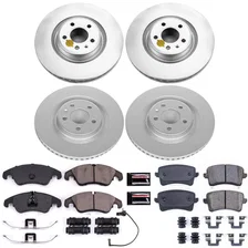 Front and Rear Z23 COATED BRAKE KIT for Audi image 2