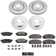 Front and Rear Z17 COATED BRAKE KIT for Lexus image 2
