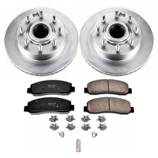 Front Z17 COATED BRAKE KIT for Ford image 2