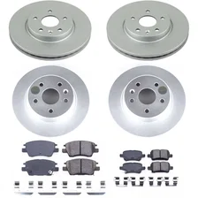 Front and Rear Z17 COATED BRAKE KIT for Chevrolet image 2