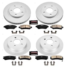 Front and Rear Z17 COATED BRAKE KIT image 2