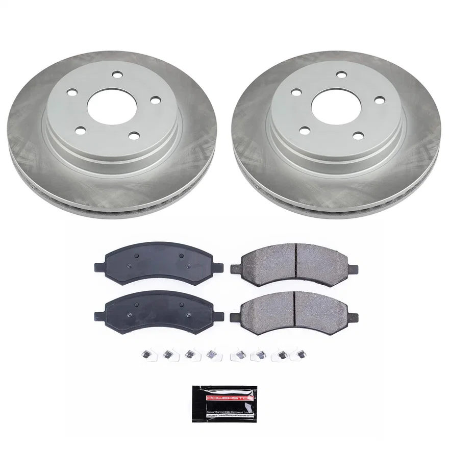 Front SEMI-COATED ROTOR KIT