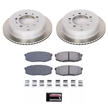 Rear SEMI-COATED ROTOR KIT image 1
