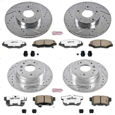 Front and Rear Z26 STREET BRAKE KIT for Honda Element image 2