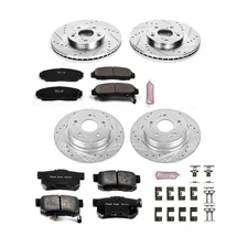 Front and Rear Z23 EVOLUTION BRAKE KIT for Honda Accord image 2