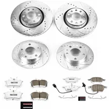 Front and Rear Z26 STREET BRAKE KIT for Audi A4 Quattro image 2