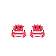 Front RED CALIPER PAIR W/BRKT for Ford F-150 image 2