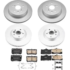 Front and Rear Z17 COATED BRAKE KIT for Lexus image 2
