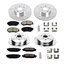 Front and Rear Z23 EVOLUTION BRAKE KIT for Subaru image 2