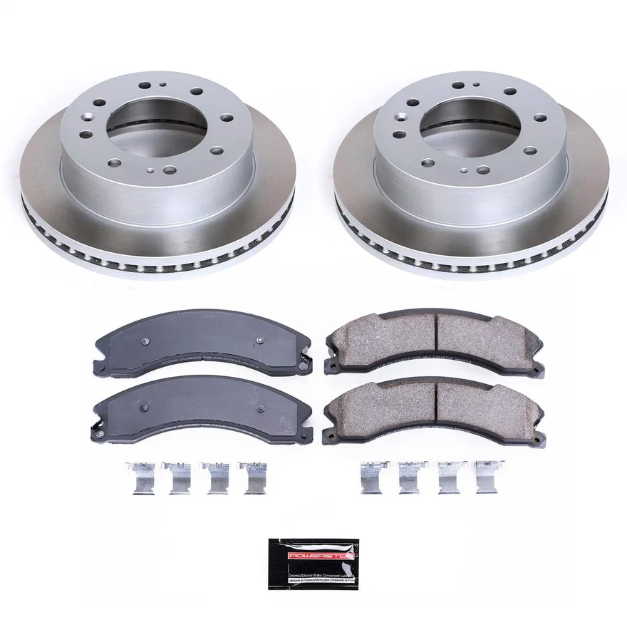 Front SEMI-COATED ROTOR KIT
