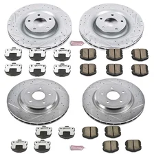Front and Rear Z26 STREET BRAKE KIT for Chevrolet Corvette image 2
