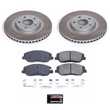 Front SEMI-COATED ROTOR KIT for Hyundai Santa Fe image 1