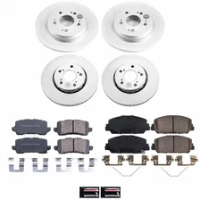Front and Rear Z17 COATED BRAKE KIT for Acura RLX image 2
