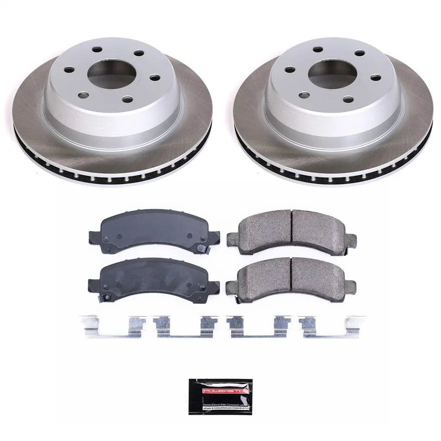 Rear SEMI-COATED ROTOR KIT