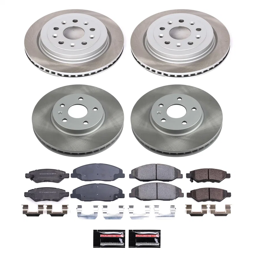 SEMI-COATED ROTOR KIT for Cadillac CTS