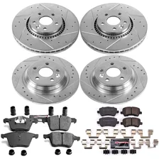 Front and Rear Z23 EVOLUTION BRAKE KIT for Volvo image 2