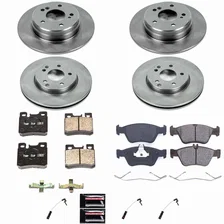 Front and Rear AUTOSPECIALTY BRAKE KIT for Mercedes-Benz C230 image 2