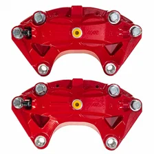 Front RED CALIPER PAIR W/O BRKT image 3