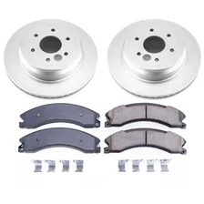 Rear Z17 COATED BRAKE KIT for Nissan TITAN XD image 2