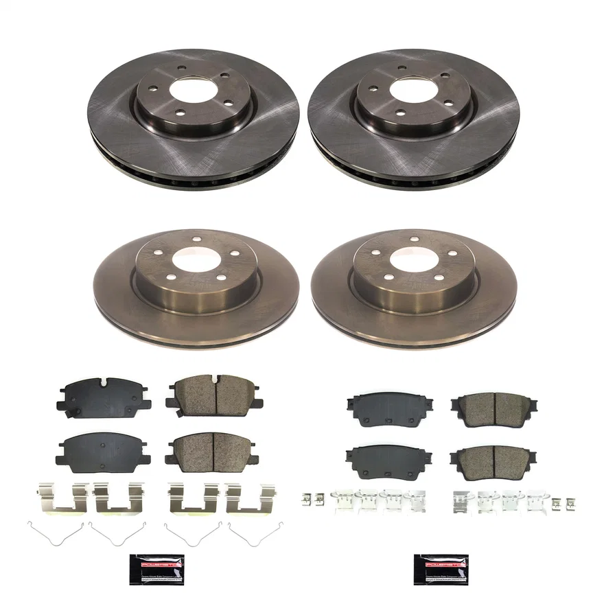 Front and Rear AUTOSPECIALTY BRAKE KIT for Nissan Rogue