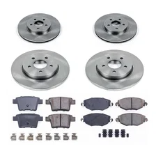 Front and Rear AUTOSPECIALTY BRAKE KIT for Jaguar X-Type image 2