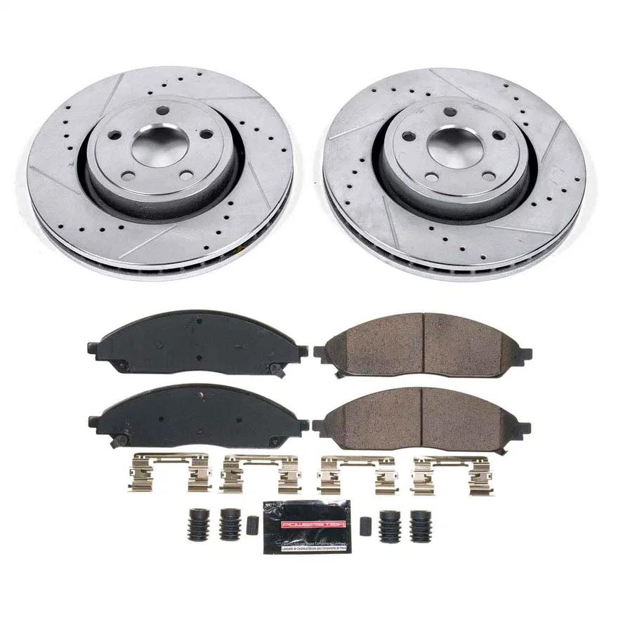 Front Z23 EVOLUTION BRAKE KIT for Jeep