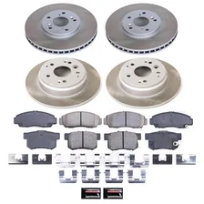 SEMI-COATED ROTOR KIT for Acura TL image 1