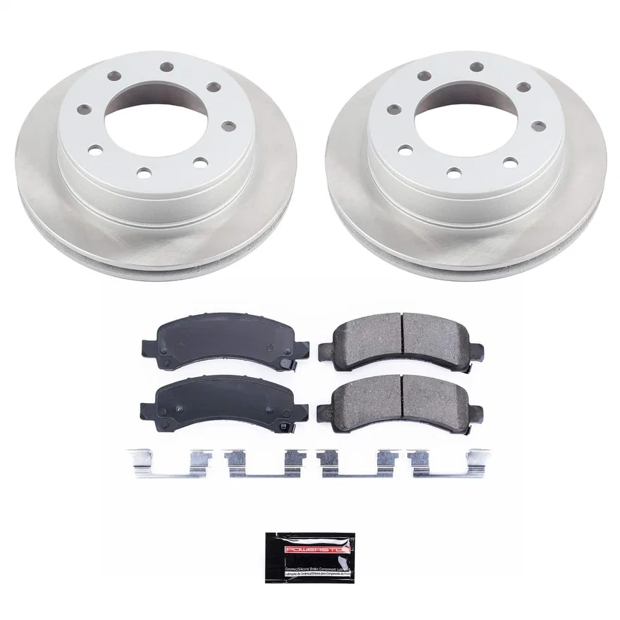 Rear SEMI-COATED ROTOR KIT