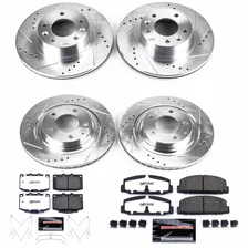 Front and Rear Z26 STREET BRAKE KIT for Mazda RX-7 image 2