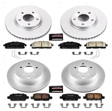 Front and Rear Z17 COATED BRAKE KIT for Nissan Quest image 2