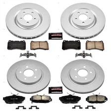 Front and Rear Z17 COATED BRAKE KIT for Ford Mustang image 2
