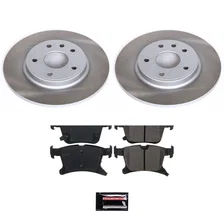 Rear SEMI-COATED ROTOR KIT for Chrysler image 1
