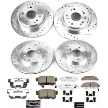 Front and Rear Z26 STREET BRAKE KIT for Acura RL image 2