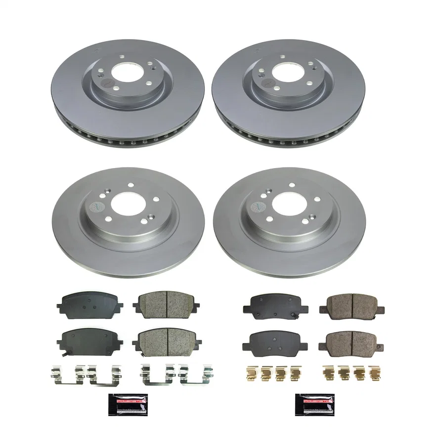 Front and Rear Z17 COATED BRAKE KIT