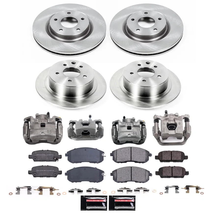 Front and Rear AUTOSPECIALTY KIT W/CALS for Nissan Sentra