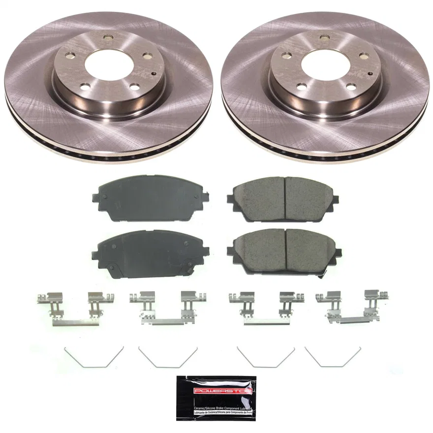 Front AUTOSPECIALTY BRAKE KIT for Mazda 3