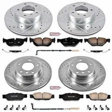 Front and Rear Z23 EVOLUTION BRAKE KIT for BMW 328i image 2