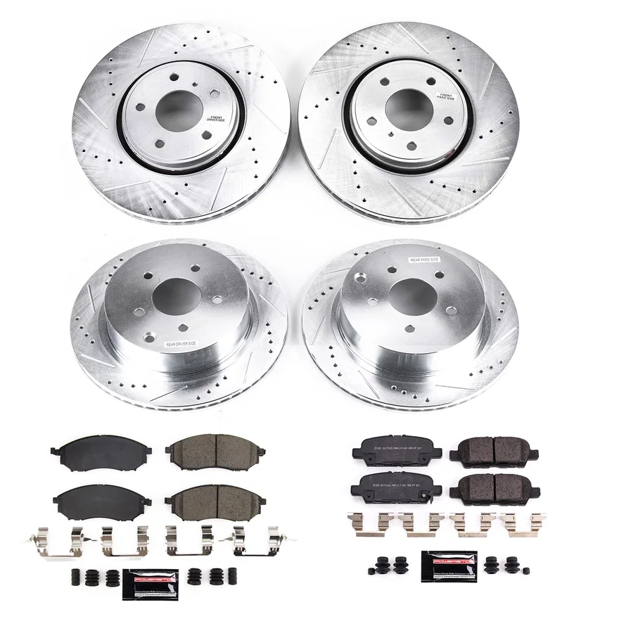 Front and Rear Z23 EVOLUTION BRAKE KIT for INFINITI