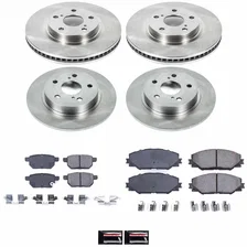 Front and Rear AUTOSPECIALTY BRAKE KIT for Scion tC image 2
