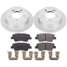Rear Z17 COATED BRAKE KIT for Hyundai Sonata image 2